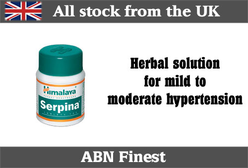 Himalaya Herbal Serpina Mild / Moderate Hypertension Anxiety Relief 100 ...