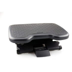 Foot Rest Under Desk – Adjustable Height Office Footrest, 3 Positions, Non-Slip, Grey