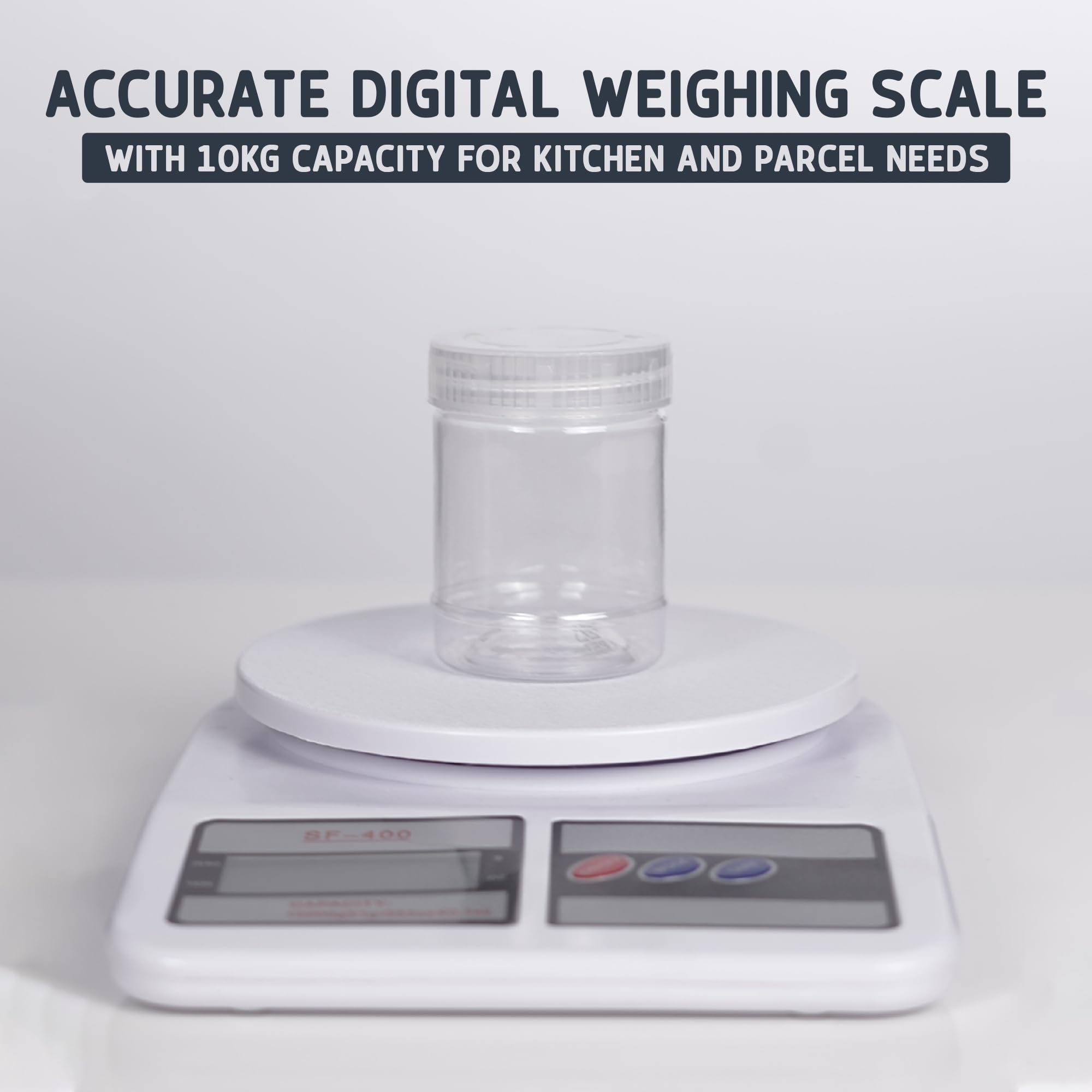 Digital Kitchen & Parcel Weighing Scales for Postage 10kg