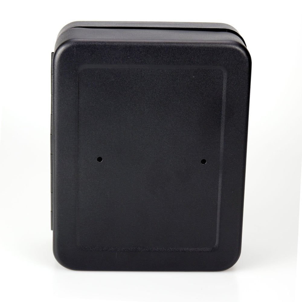 Combination Key Box Wall Mounted – 20 Hook Key Safe Cabinet, Black