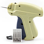 ABN Finest Clothes Tagging Tag Gun Price Labeller Labelling Machine Clothing Laundry Pricing Pricemarker Kit Fabric Tag Attacher Fasteners with 6 Stainless Steel Needles + 1000 Kimble Barbs 80mm