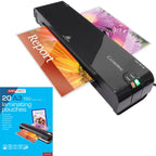 Cathedral A3 Laminator Laminating Machine LM300BK for Home and Office - with 25 ABN Pouches Sheets 150 Micron