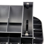 Tilting Foot Rest Under Desk – Compact Ergonomic Footrest, 0–15° Adjustable Tilt, HIPS, Grey