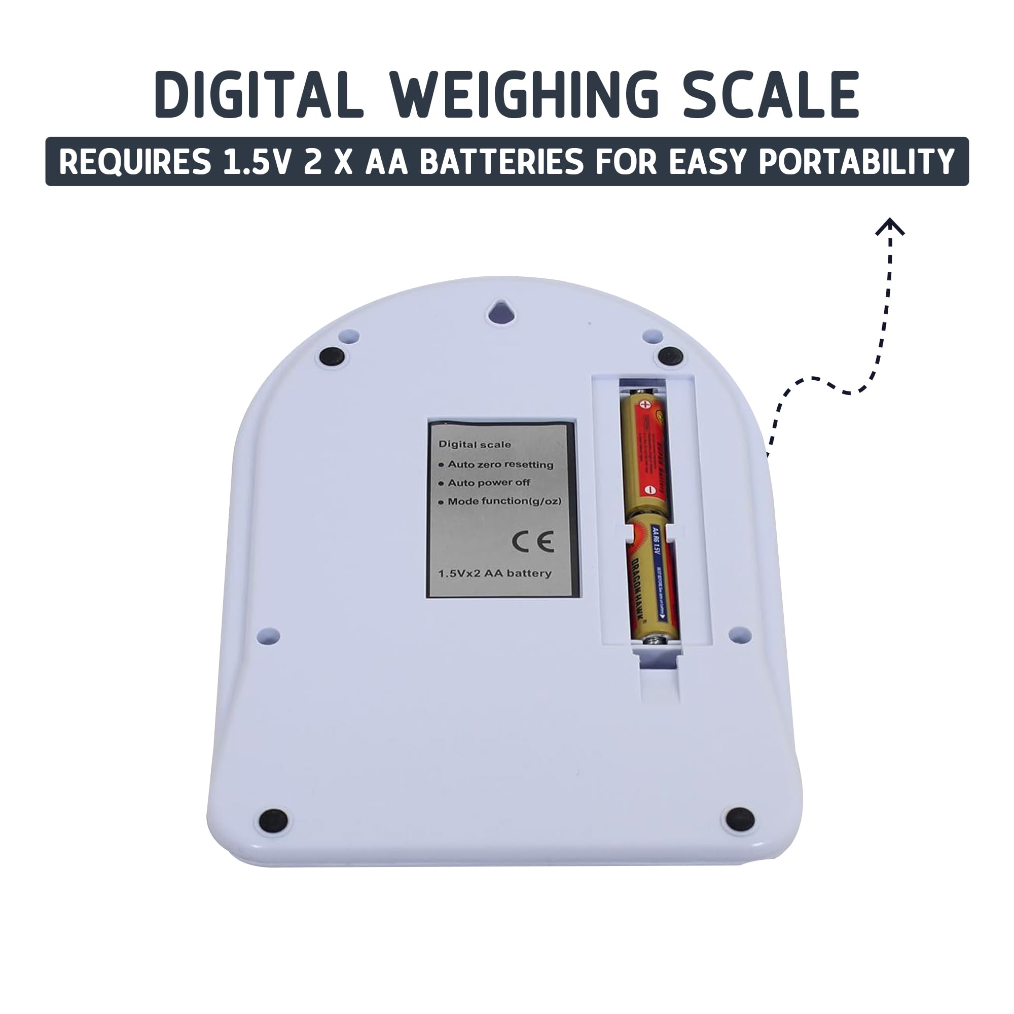 Digital Kitchen & Parcel Weighing Scales for Postage 10kg