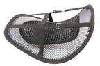 Lumbar Back Support Cushion for Office Chair & Car – Mesh, Massage Beads, Black