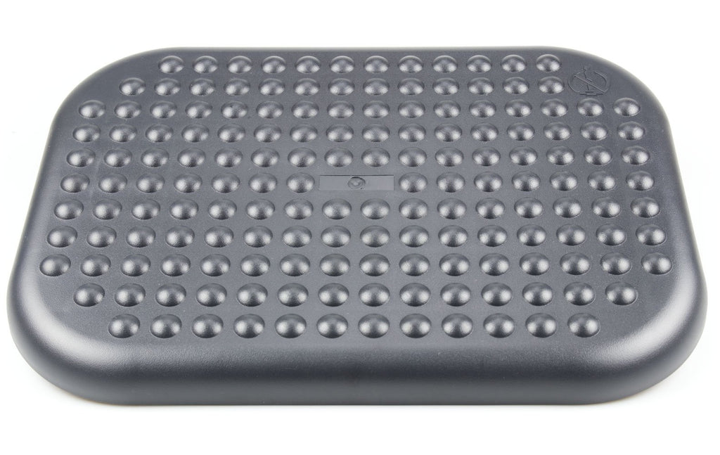 Tilting Foot Rest Under Desk – Compact Ergonomic Footrest, 0–15° Adjustable Tilt, HIPS, Grey