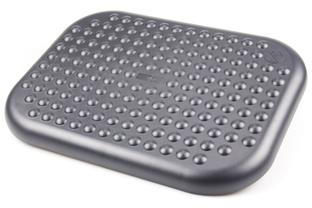 Tilting Foot Rest Under Desk – Compact Ergonomic Footrest, 0–15° Adjustable Tilt, HIPS, Grey