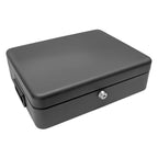Cathedral 12 Inch Black Lockable Security Box with Bolt Down Kit
