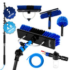 HydroPole Window Cleaning Pole Equipment Telescopic Extendable Kit 7M/24FT