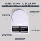 Digital Kitchen & Parcel Weighing Scales for Postage 10kg