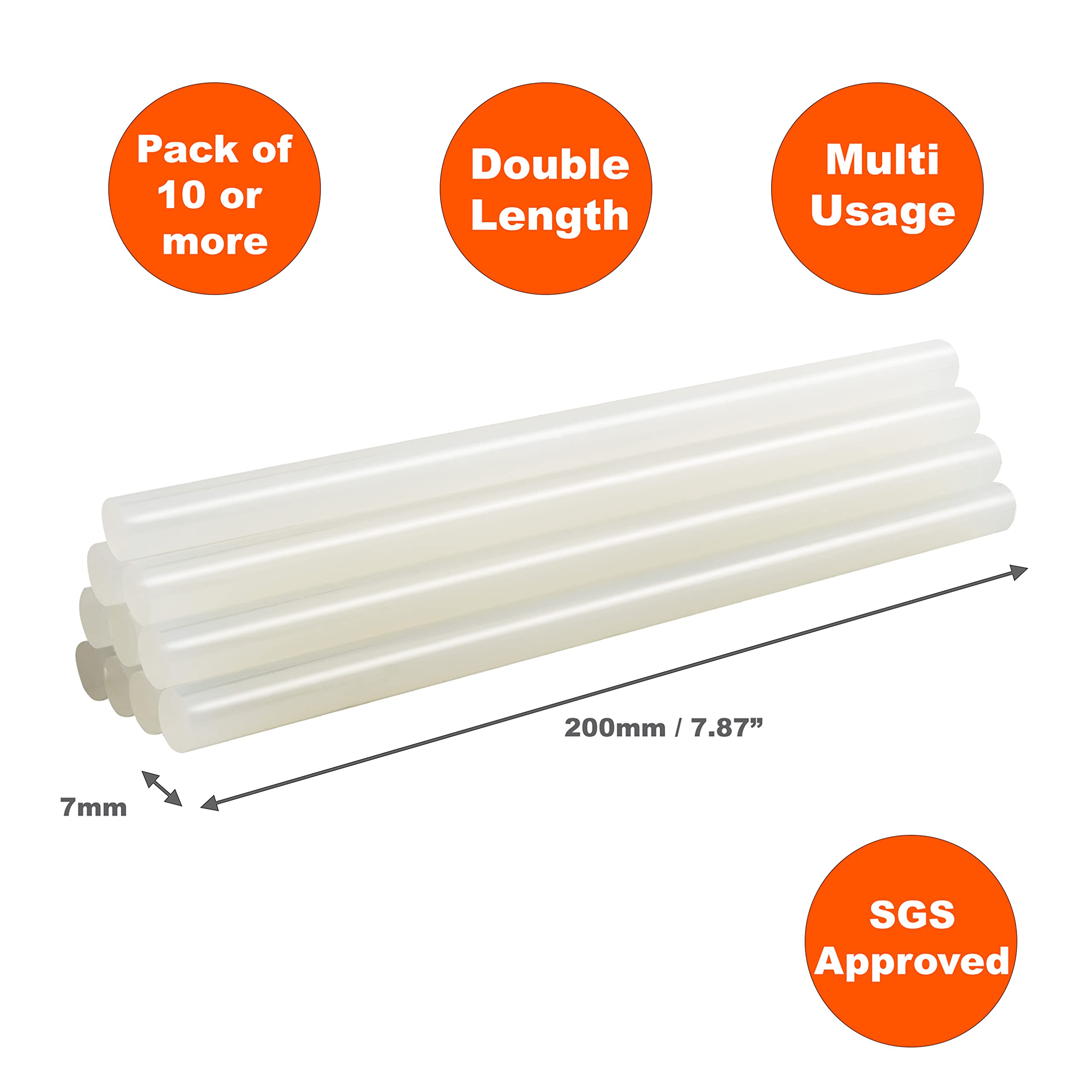 Mini Hot Melt Glue Sticks for Glue Gun 7mm x 200mm