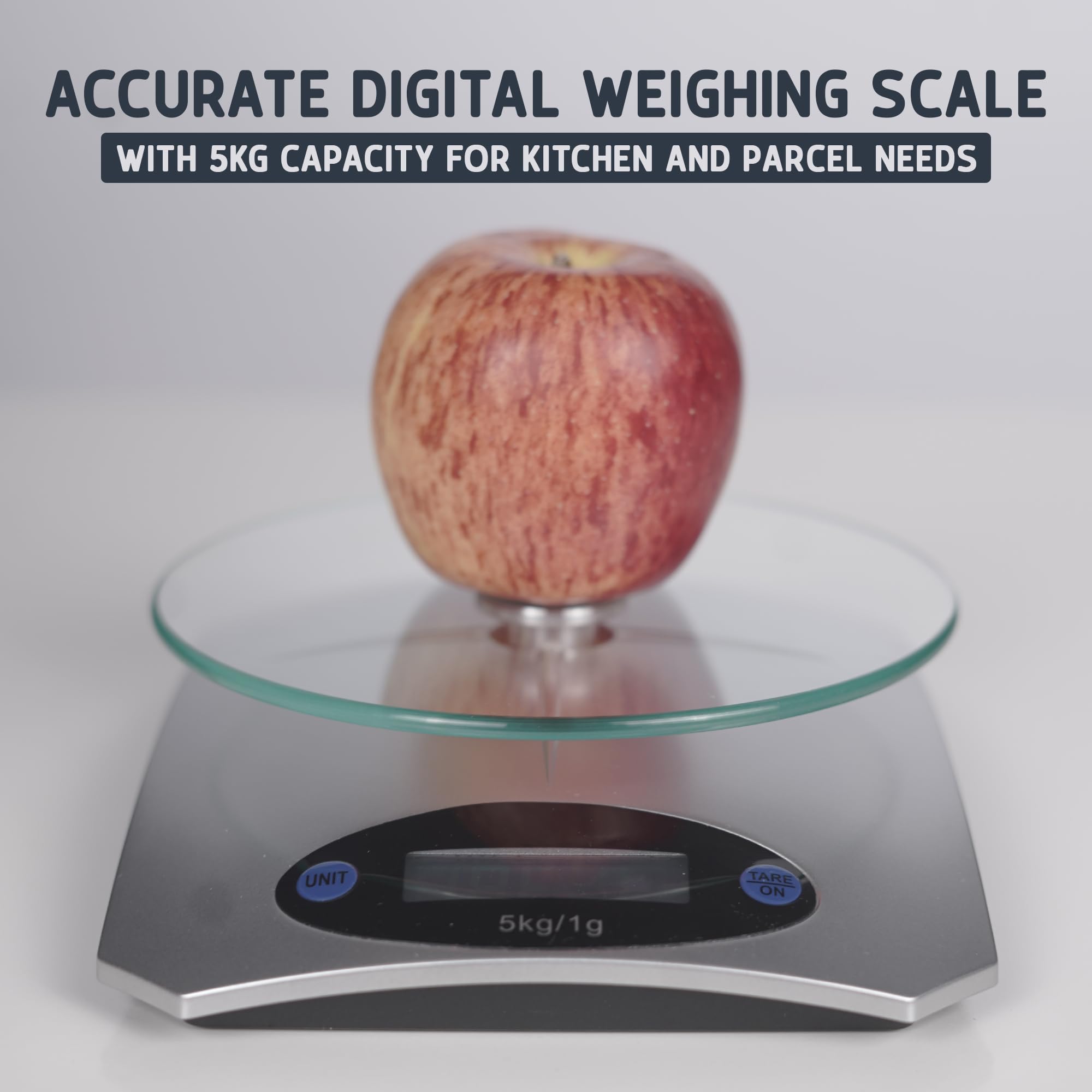 Digital Scale 5kg – Kitchen Baking, Cooking, Postal & Parcel Weighing