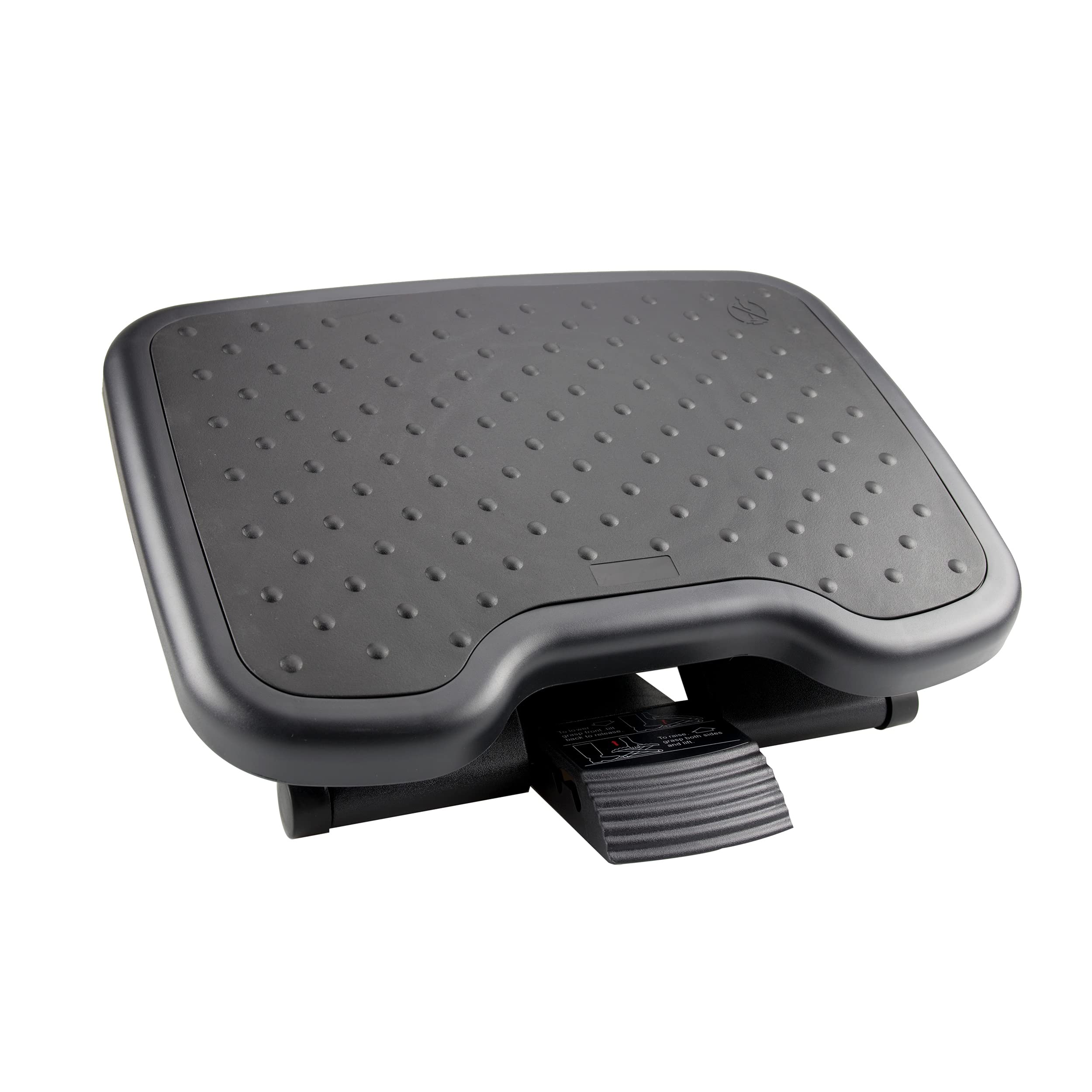 ABN-FINEST Office Foot Rest Under Desk Adjustable Height Footrest Leg Rest Footstool Ergonomic Computer Home Gaming Living Room Chair Accessories Portable Feet Support Stand