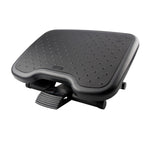 Foot Rest Under Desk – Adjustable Height Office Footrest, 3 Positions, Non-Slip, Grey