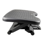 Foot Rest Under Desk – Adjustable Height Office Footrest, 3 Positions, Non-Slip, Grey