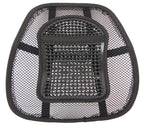 Lumbar Back Support Cushion for Office Chair & Car – Mesh, Massage Beads, Black