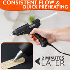 Hot Melt Glue Gun 100w with 11mm x 200mm Glue Sticks