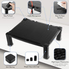 Computer Monitor Stand, PC Screen Riser Height Adjustable
