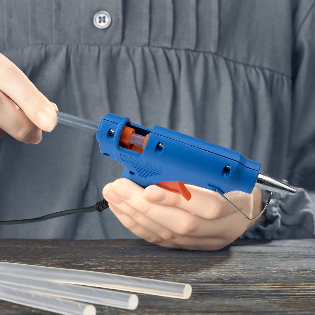 Mini Hot Glue Gun 20w with Glue Sticks 7mm x 200mm