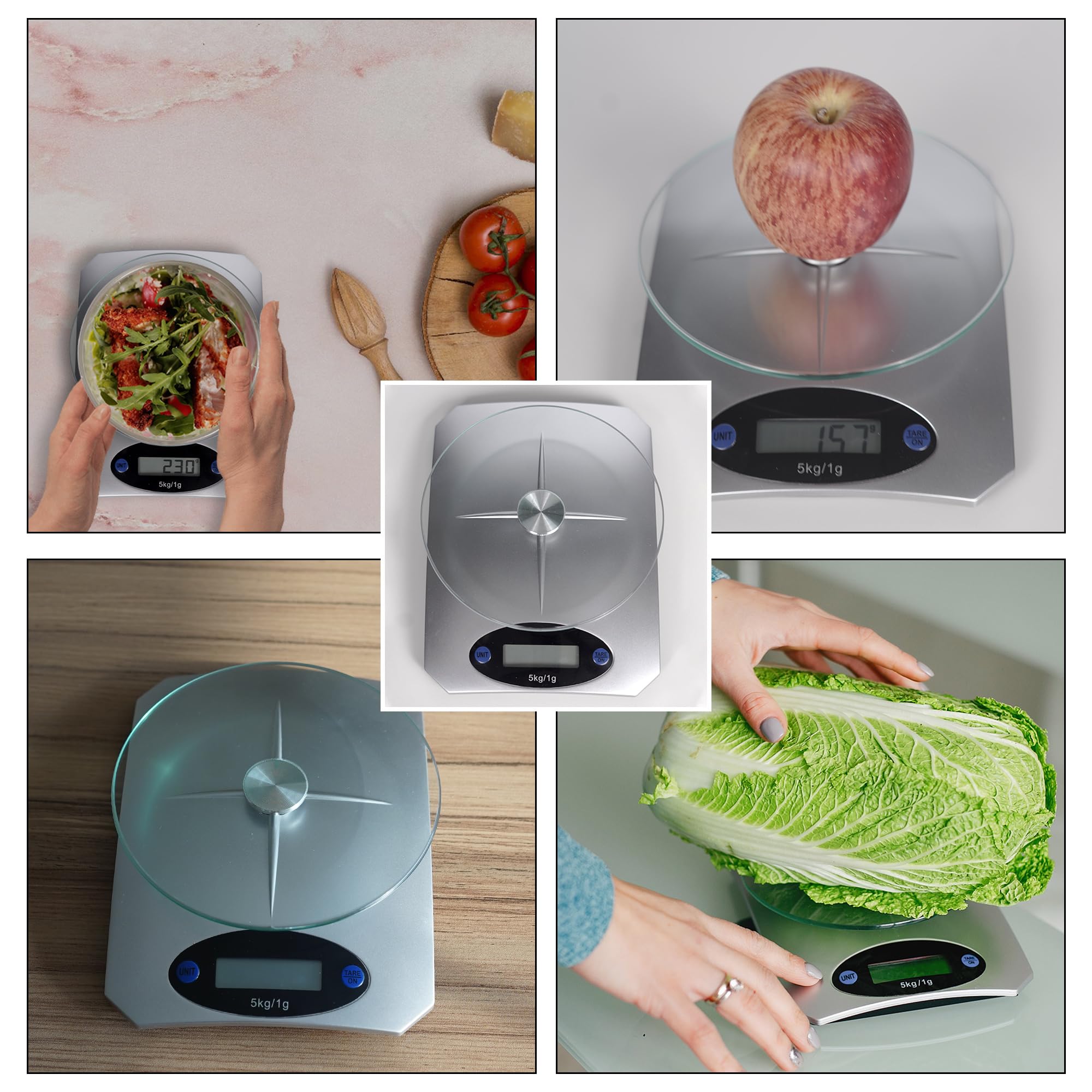 Digital Scale 5kg – Kitchen Baking, Cooking, Postal & Parcel Weighing