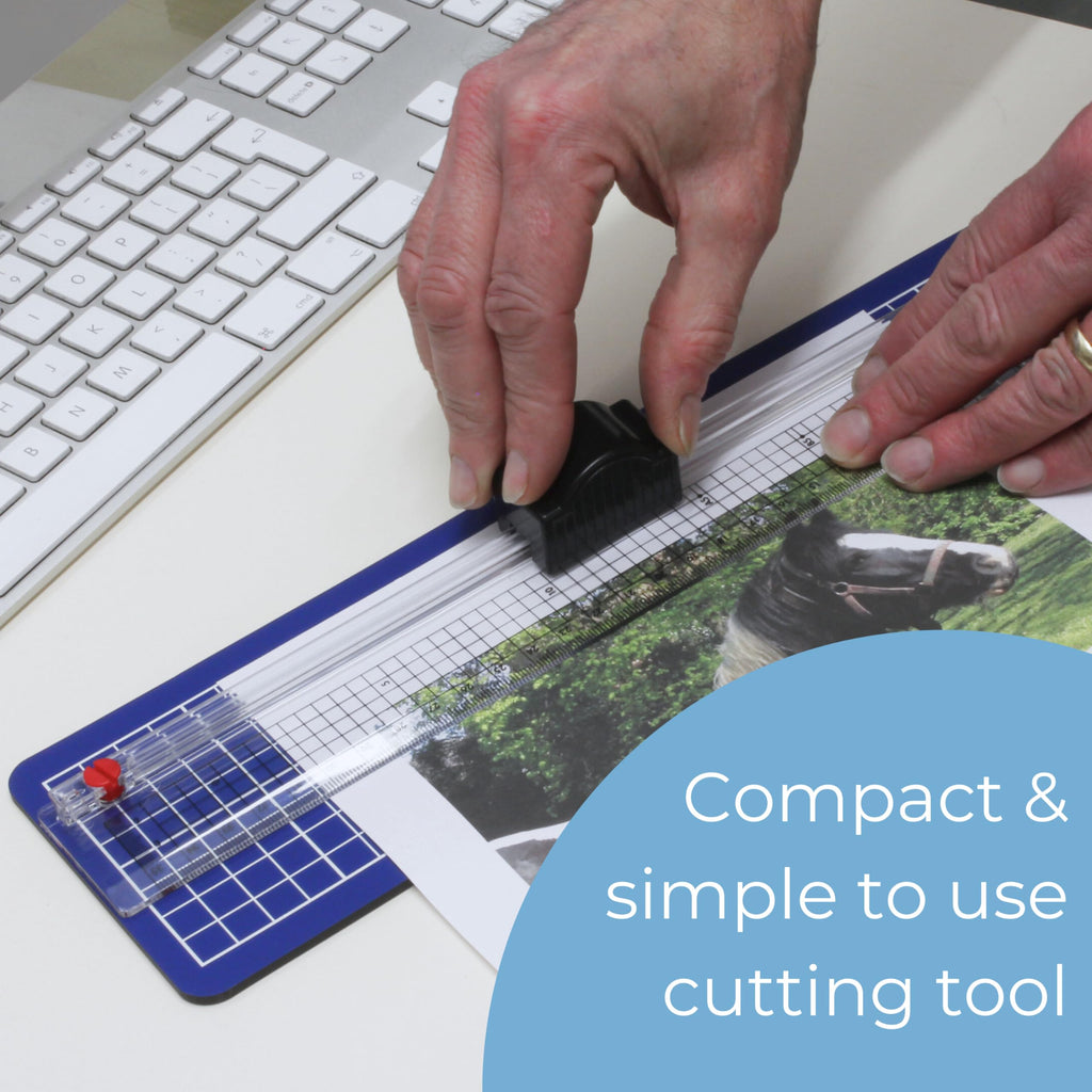 Cathedral A4 Ruler Cutter with Self Healing Cutting Mat