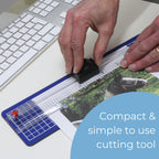 Cathedral A4 Ruler Cutter with Self Healing Cutting Mat