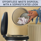 Paper Rubish Bin Waste Basket - Wire Mesh Trash Bin, Silver