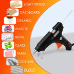 Hot Glue Sticks 11mm – Clear Hot Melt Glue Gun Sticks, Strong Bond, Pack of 10, 50 or 100
