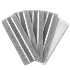 Cleansage HydraPro Microfibre Mop Heads Replacement, Grey/White, Machine Washable, Reusable Flat Mop Pads, 5 Pack