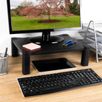 Computer Monitor Stand, PC Screen Riser Height Adjustable
