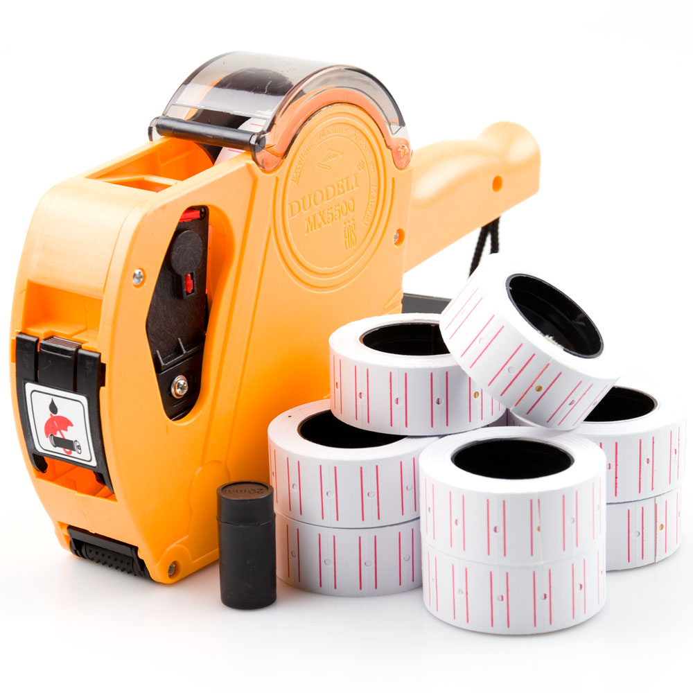 Price Tag Gun Pricing Tagging Gun Machine with 11000 Label Stickers